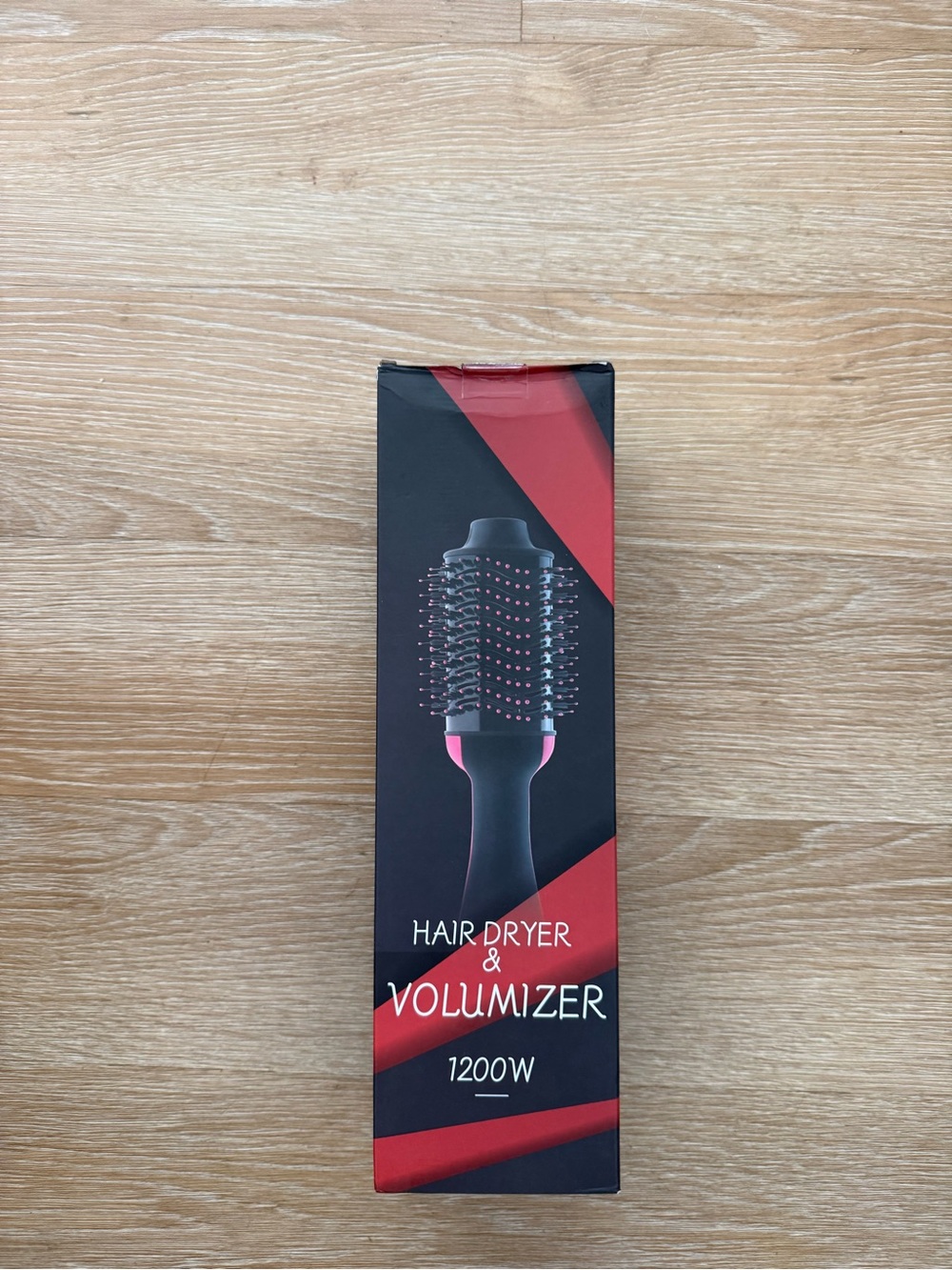 Hair Dryer & Volumizer 1200W - Black and Pink